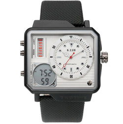 Image of Men's watch multi-function sports watch belt watch electronic watch