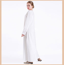 Image of Abaya Ramadan Eid Mubarak Kimono Cardigan Turkey Hijab African Dresses Muslim Dress Islam Clothing Abayas For Women Dubai Kaftan