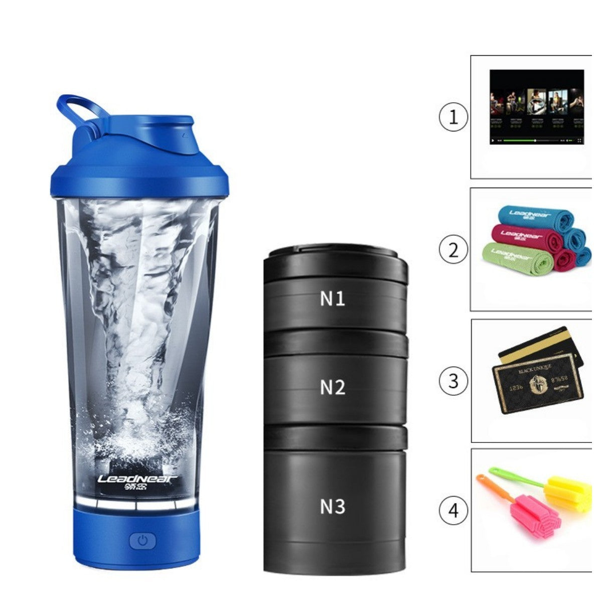 Shaking Cup Protein Fitness Portable Exercise