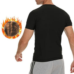 Image of Sweat Suit Sports Fitness Corset Men