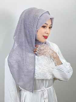 Image of Women's Scarf Light Diamond Baotou Scarf