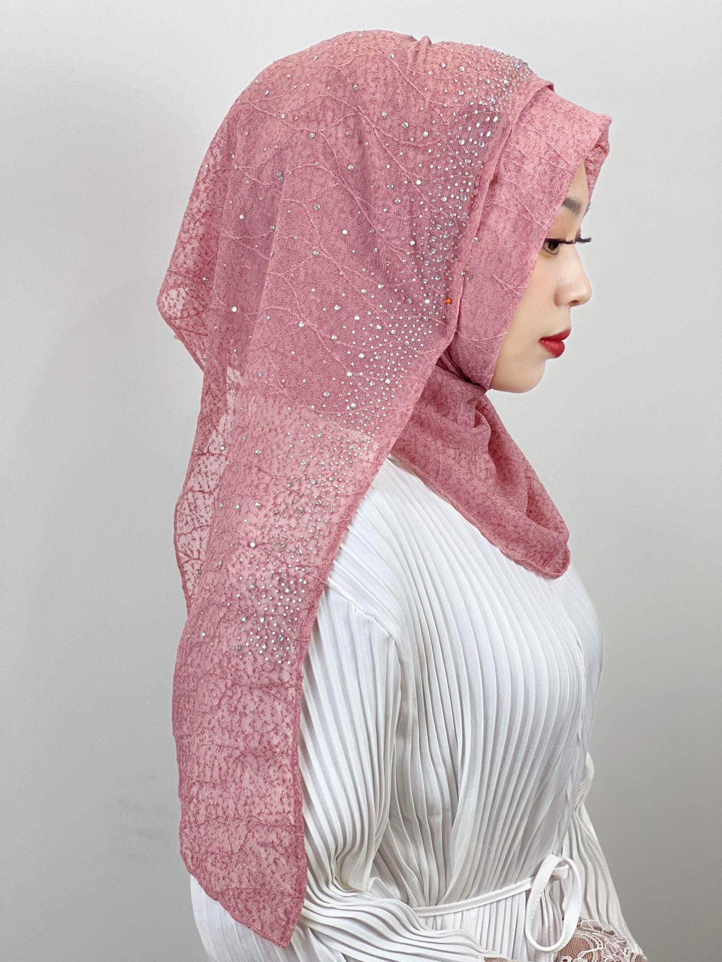 Women's Scarf Light Diamond Baotou Scarf