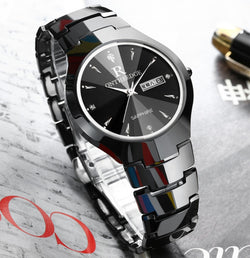 Image of Tungsten Steel Watch Men's Watch Quartz Watch