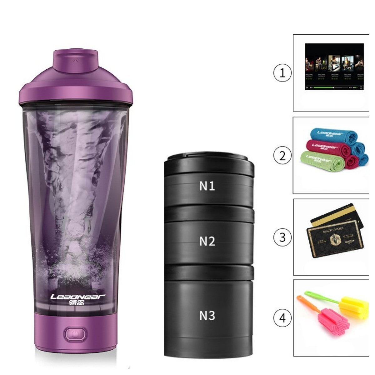 Shaking Cup Protein Fitness Portable Exercise