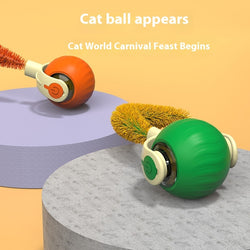 Image of Pets Drag Ball Toy Automatic Relief Cat Teasing Ball Toys Pet Products